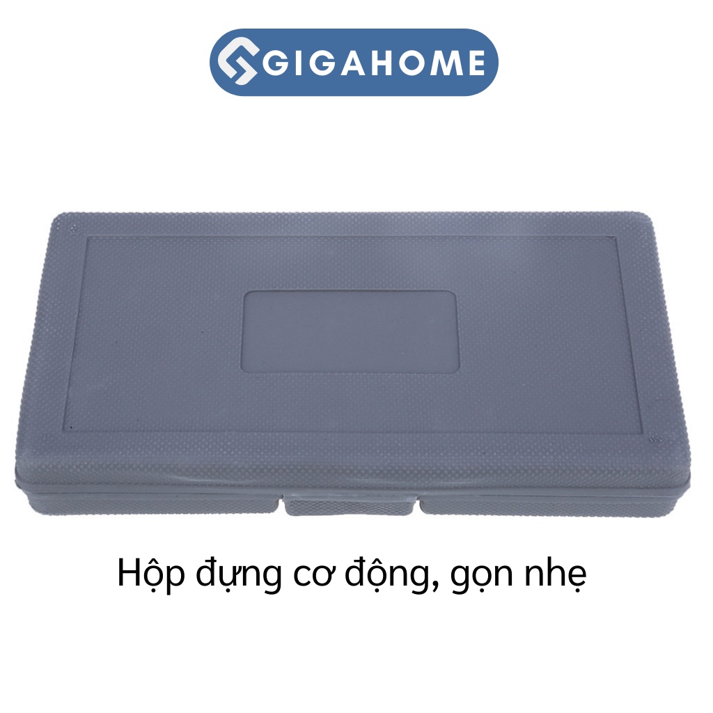 Bộ Dụng Cụ Mở Bu Lông, Ốc Vít Đa Năng Sửa Chữa 39 Món Kèm Hộp Đựng GIGAHOME 2444