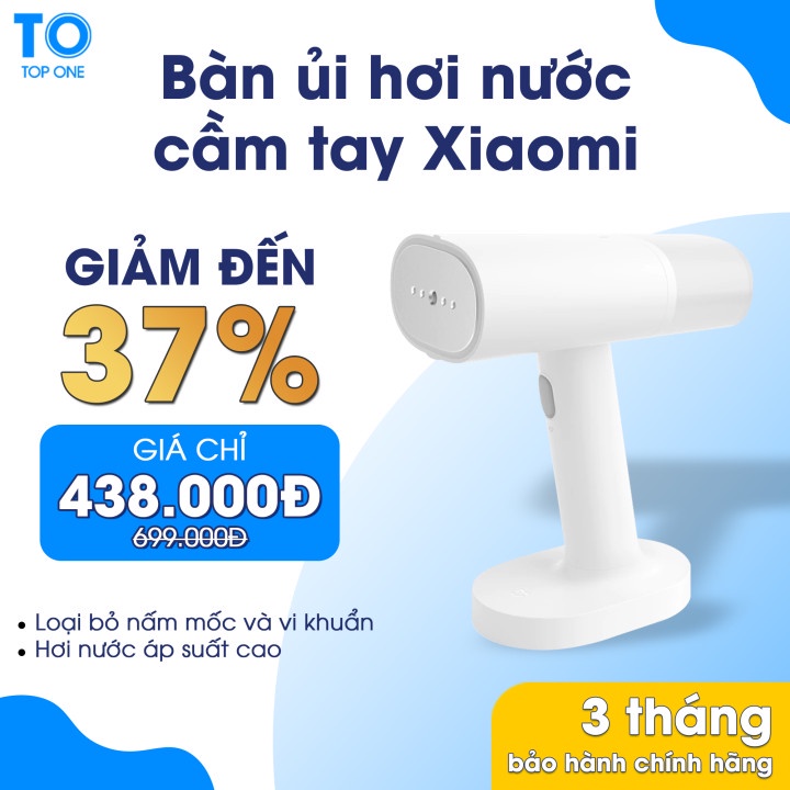 [HÀNG CHÍNH HÃNG] Máy ủi Hơi Nước Cầm Tay Xiaomi Mijia MJGTJ01LF mini