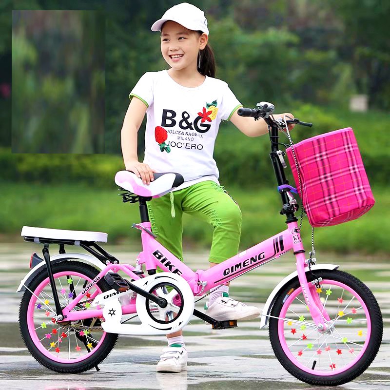 😍Xe đạp gấp cho học sinh trẻ em loại lớn🚲, nữ trung cơ s🚲 nam và thanh thiếu niên, 20 inch😍