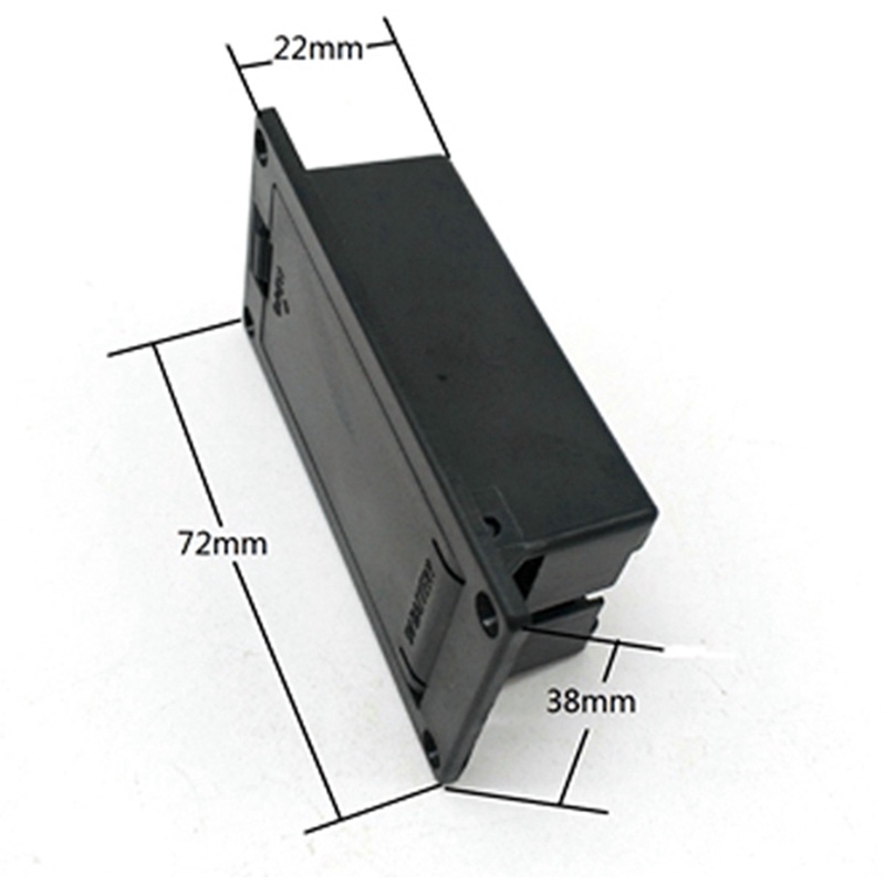 Set 10 Hộp Đựng Pin 9V / Giá Đỡ / Nắp Pin 9V Thay Thế Cho Đàn Guitar Bass