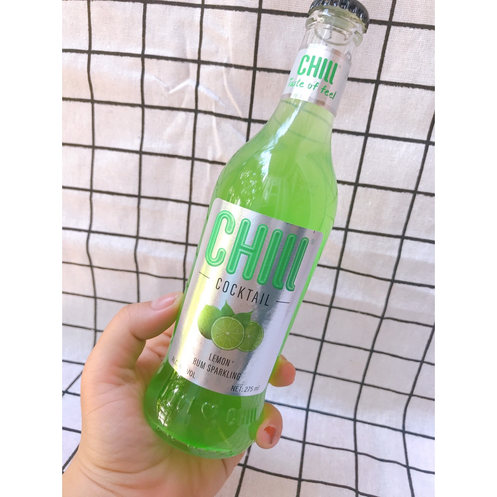 Chill Cocktail Nước Trái Cây Chai 275ml 🥂NGON VÀ THƠM🥂Nước Hoa Quả