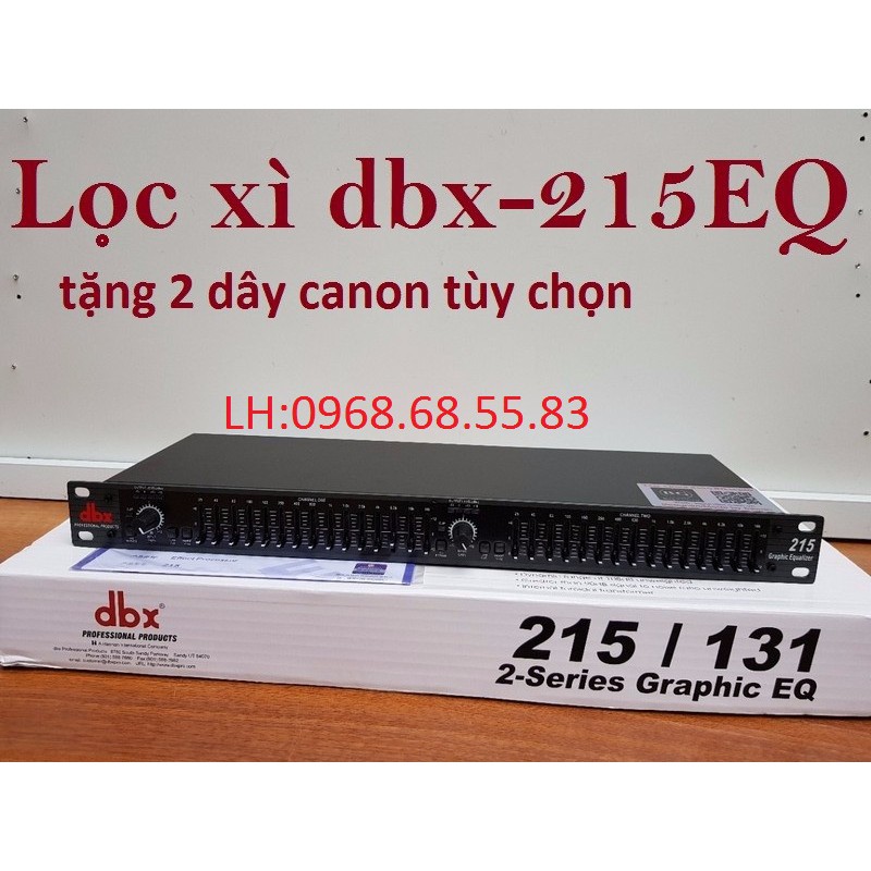 lọc xì DBX 215- lọc xì DBX 215 CHẤT LƯỢNG CAO