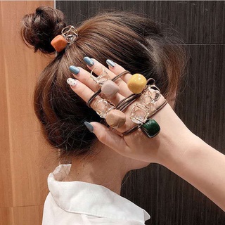 Dây Buộc Tóc Đính Đá Phong Cách Hàn Quốc - Cột Tóc Nữ (1 sợi)