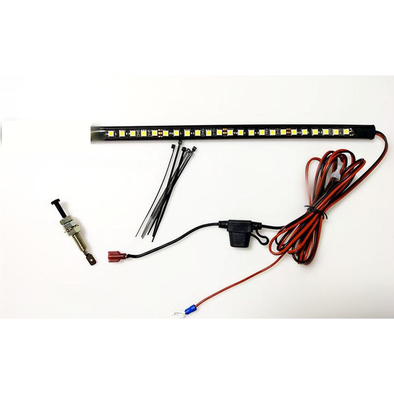 Thanh đèn 36cm lắp trong nắp capo hổ trợ khi kiểm tra máy móc xe hơi.( có thể DIY led cốp tự động)