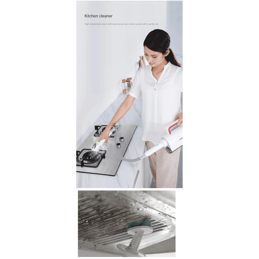 Máy Lau Nhà Hơi Nước Deerma ZQ610 - Bảo hành 12 tháng | BigBuy360 - bigbuy360.vn