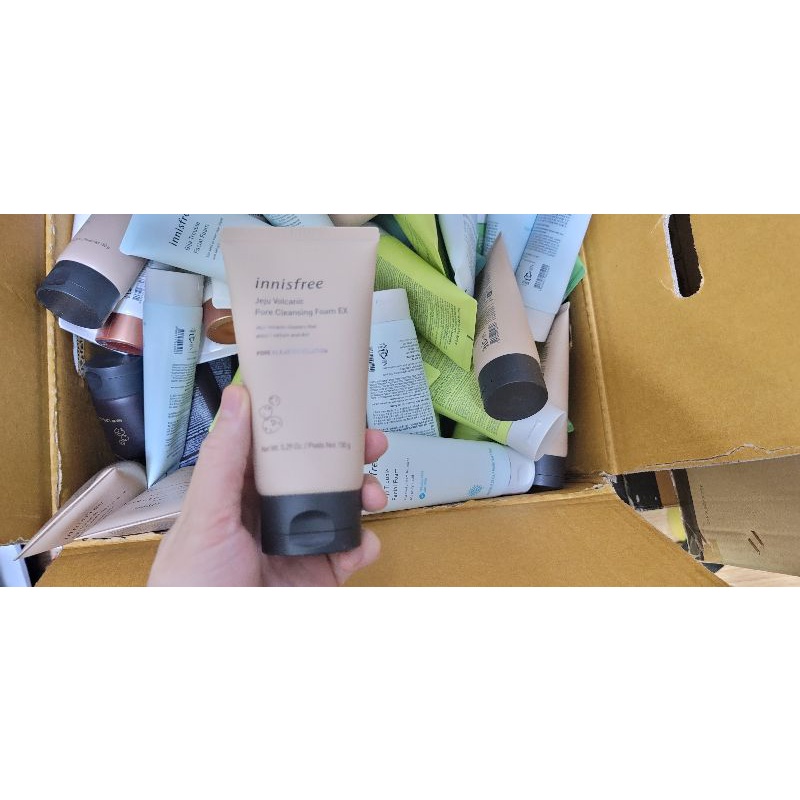 Bộ sưu tập tất cả các loại sữa rửa mặt innisfree cho mọi loại da, da dầu, da khô, da mụn...