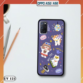 Ốp lưng điện thoại Oppo A52/ A92 - lưng nhám viền dẻo