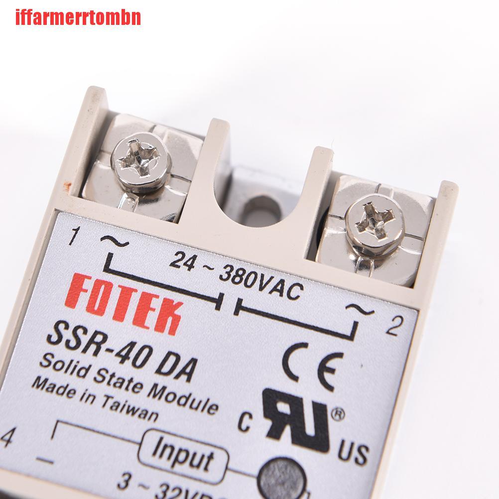 Rơ Le Trạng Thái Rắn Ssr 40a Ssr-40Da 40a