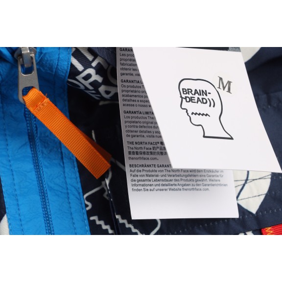 Áo sơ mi Th3 North Fac3 x Br@in De@d boxy moutain shirt ss21
