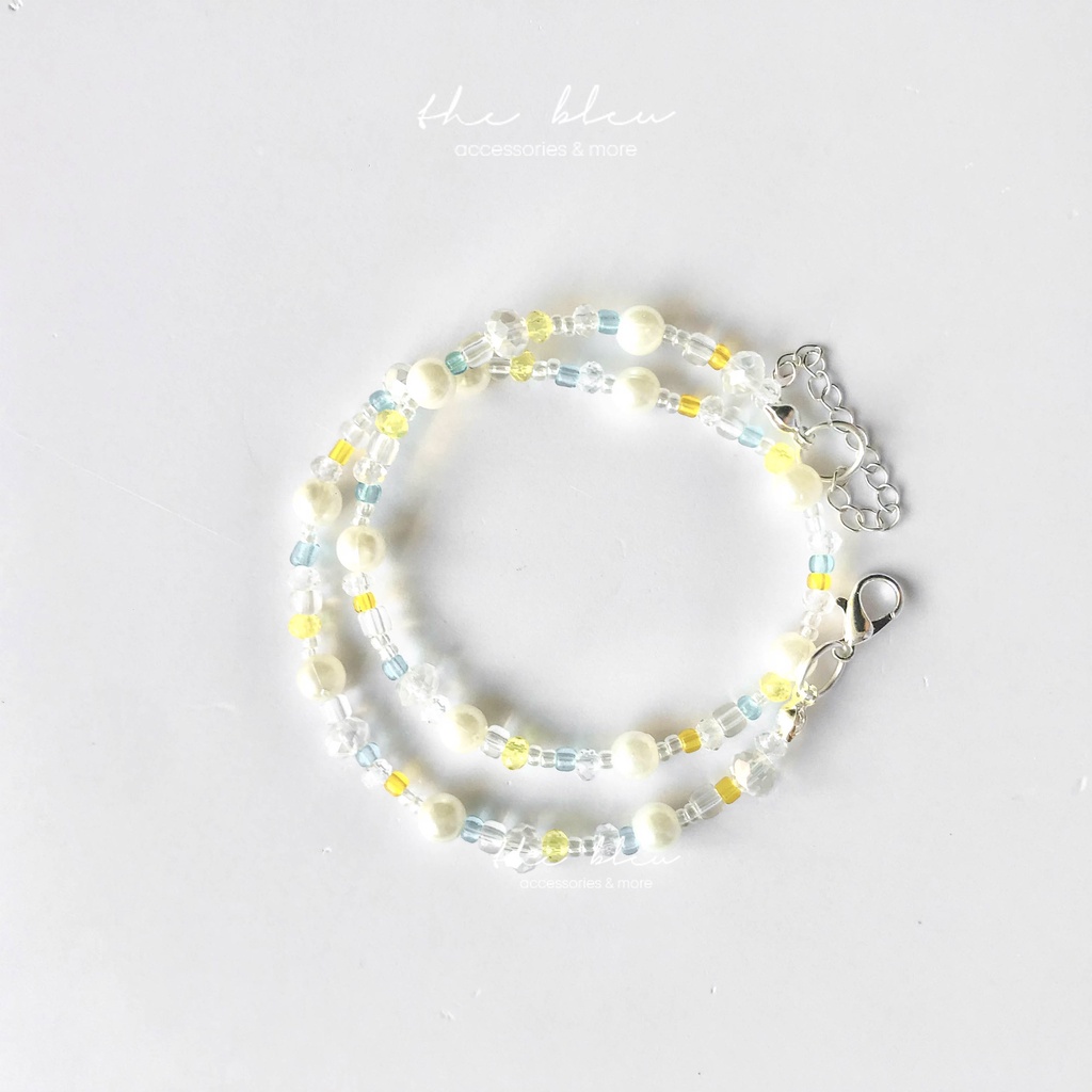 Dây chuyền hạt cườm mùa hè handmade