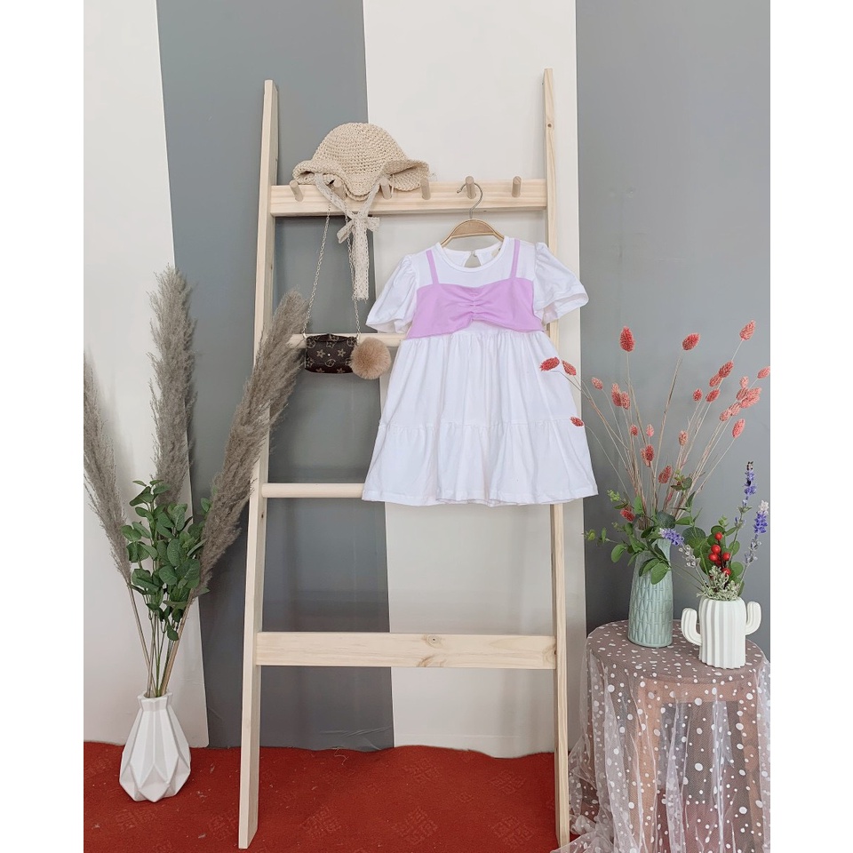 Thang gỗ decor, Kệ chụp hình quần áo thời trang phong cách Hàn Huốc