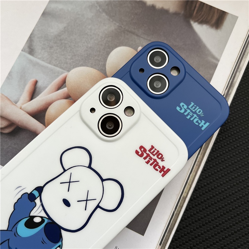 Ốp Điện Thoại Mềm In Hình Stitch Cho iPhone 13/12 Pro MAX / i7 / i8 Plus / X / XS / XR / XS MAX / 11 / 11 Pro MAX