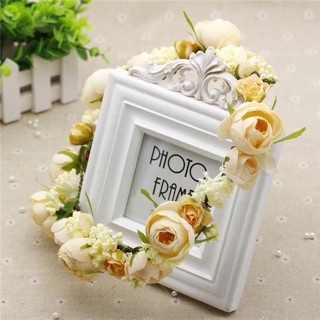 Hoa trà lụa thô 4.5cm