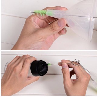 Bộ dụng cụ cọ rửa bình nước KM-2012 (hàng Nhật)