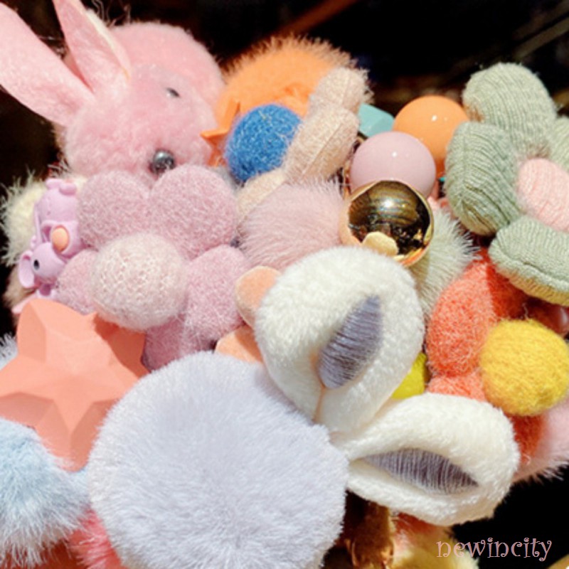 Set dây buộc tóc đàn hồi phong cách Hàn Quốc trang trí đáng yêu cho bé