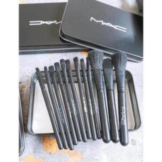 [SIÊU XINH] Bộ Set 12 Cây Cọ Trang Điểm MAC MẪU MỚI