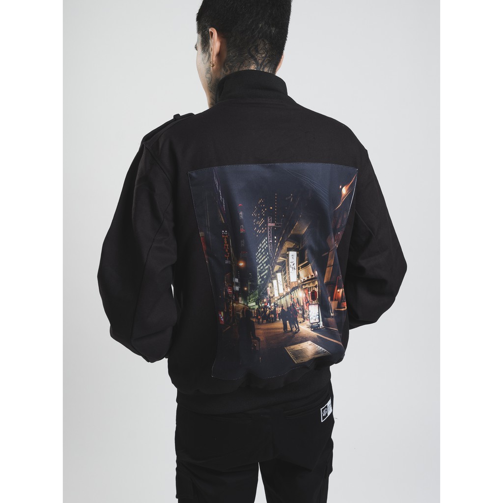 "RICH" KHAKI JACKET IN BLACK - [SMAKER] | BigBuy360 - bigbuy360.vn