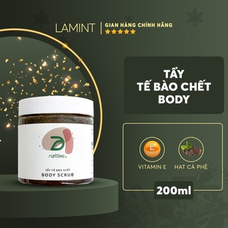 Tẩy tế bào chết body nattime - tẩy da chết cà phê - 200g
