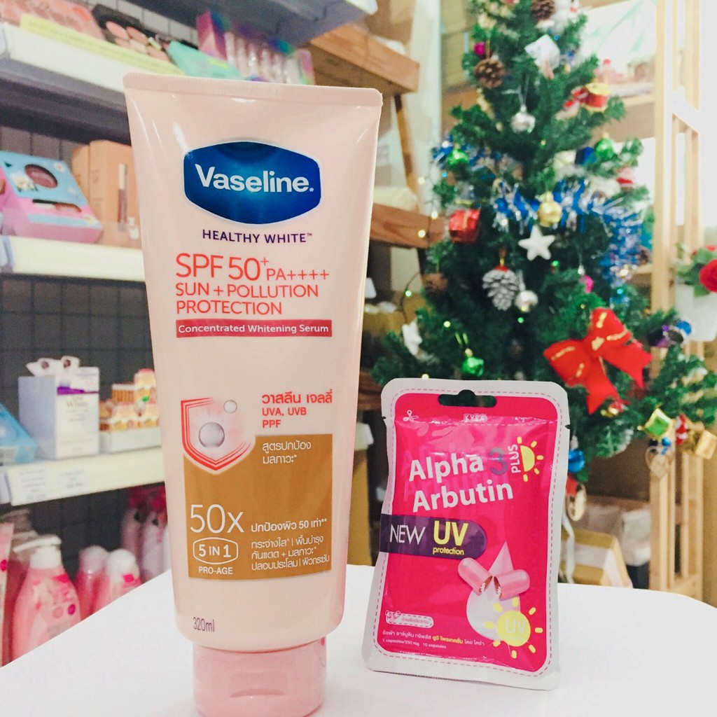 Sữa dưỡng thể Vaseline Healthy Bright Gluta HYA Serum Burst Lotion 10X - 50X Thái Lan | BigBuy360 - bigbuy360.vn