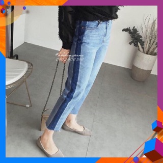 [Size To 32~36] QUẦN BAGGY JEAN 9 TẤC CO GIÃN NHẸ- LƯNG CAO ÔM DÁNG- QUẦN LỬNG BIGSIZE