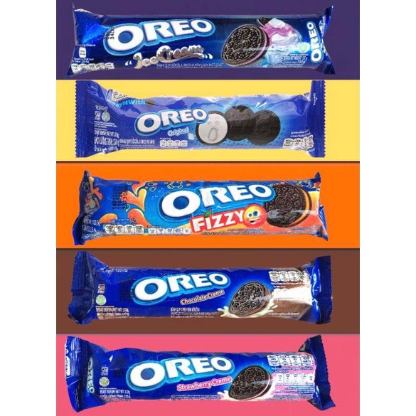 Bánh quy sôcôla OREO đủ vị 133g