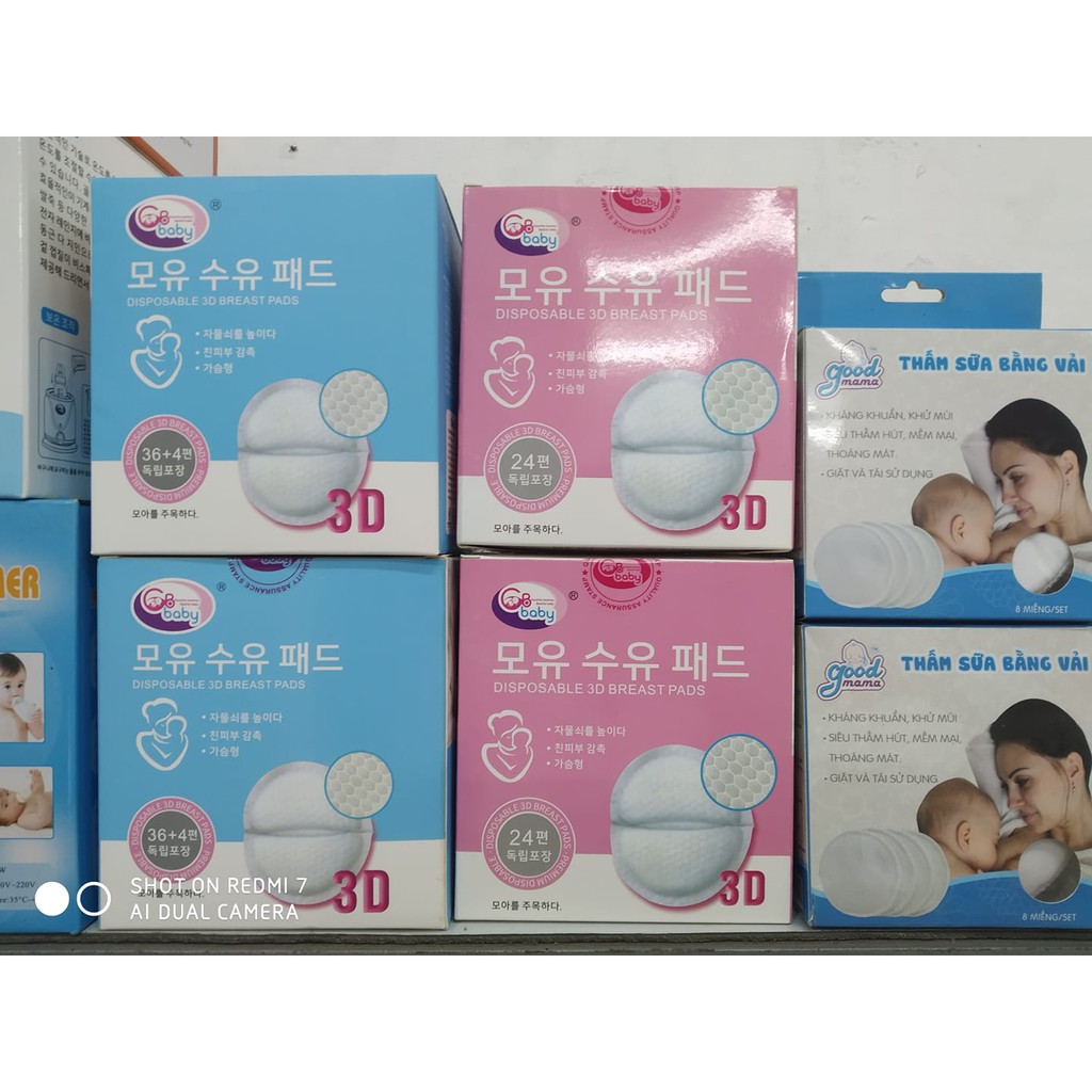 Miếng lót thấm sữa GB Baby 24 miếng - Hàn Quốc