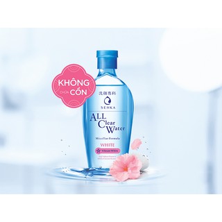 Nước tẩy trang Senka All Clear Water Miceller Formula Fresh /White 230ml