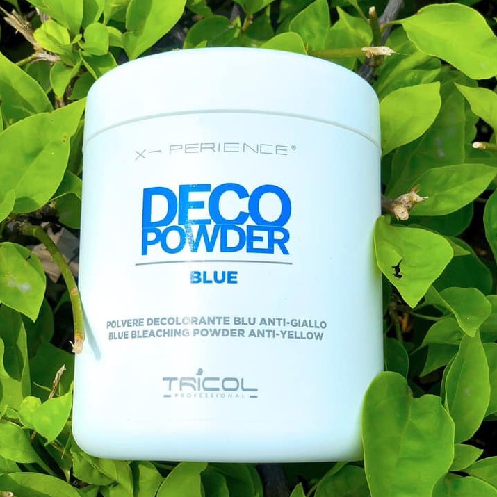 Bột tẩy tóc xanh Tricol Deco Powder Blue 500ml