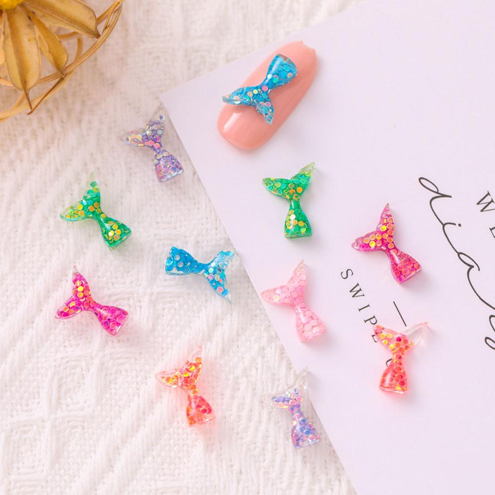 OCEANMAP Phụ Kiện Trang Trí Móng Tay / Điện Thoại Hình Kỳ Lân Hoạt Hình 3D Dễ Thương DIY