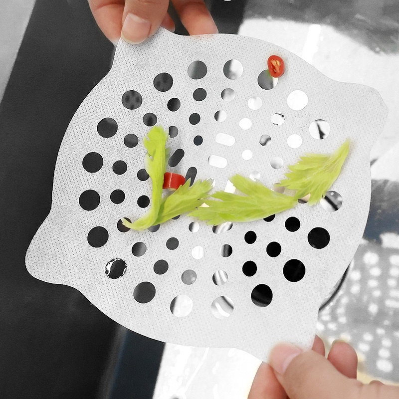 Set 20 Miếng Lưới Lọc Rác Dùng Một Lần Tiện Dụng Cho Bồn Tắm/Nhà Bếp