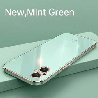 Ốp Điện Thoại TPU Dẻo Mạ Vàng 6D Sang Trọng Cho Oppo Reno 7Z Reno7 Z