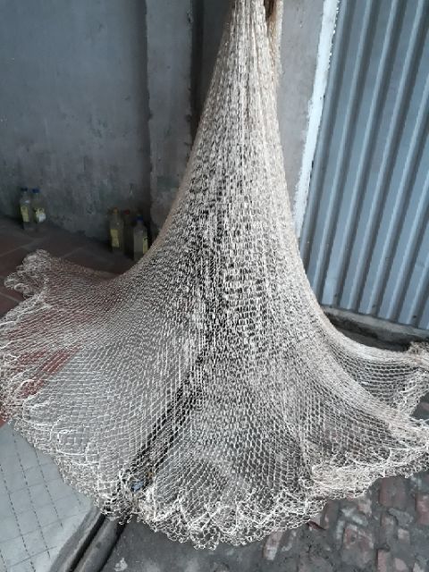 Chài cá đan tay sợi dù to khỏe