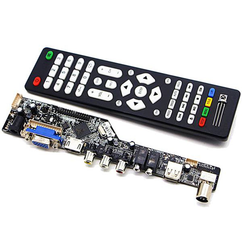 Tv+Hdmi+Vga+Av+Usb+Audio Tv Lcd Driver Board 15.4Inch Lp154W01 B154Ew08 B154Ew01 1280X800 Lcd Controller Board Diy Kits