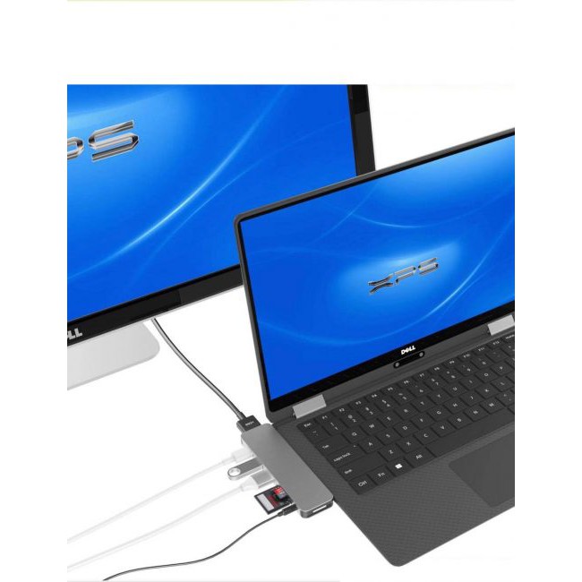 ⚡️7 IN 1⚡️BỘ CHUYỂN ĐỔI HyperDrive SOLO 7-in-1 USB-C Hub for MacBook, PC & Devices📞Misaki Shop