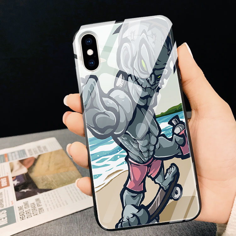 Ốp Độc Lạ In Hình Illustrator GIBNET Cho Iphone 6 S Plus 7 8 Plus Xr X S Max 11 11 Pro Max 12 Mini 12 Pro Max