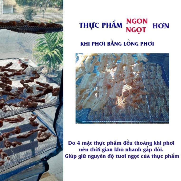 LỒNG TREO THỰC PHẨM CHẤT LIỆU PE SIÊU BỀN -GẤP GỌN BẢO QUẢN VỆ SINH CHỐNG RUỒI MUỖI CÔN TRÙNG THÍCH HỢP CHO MỌI NHÀ