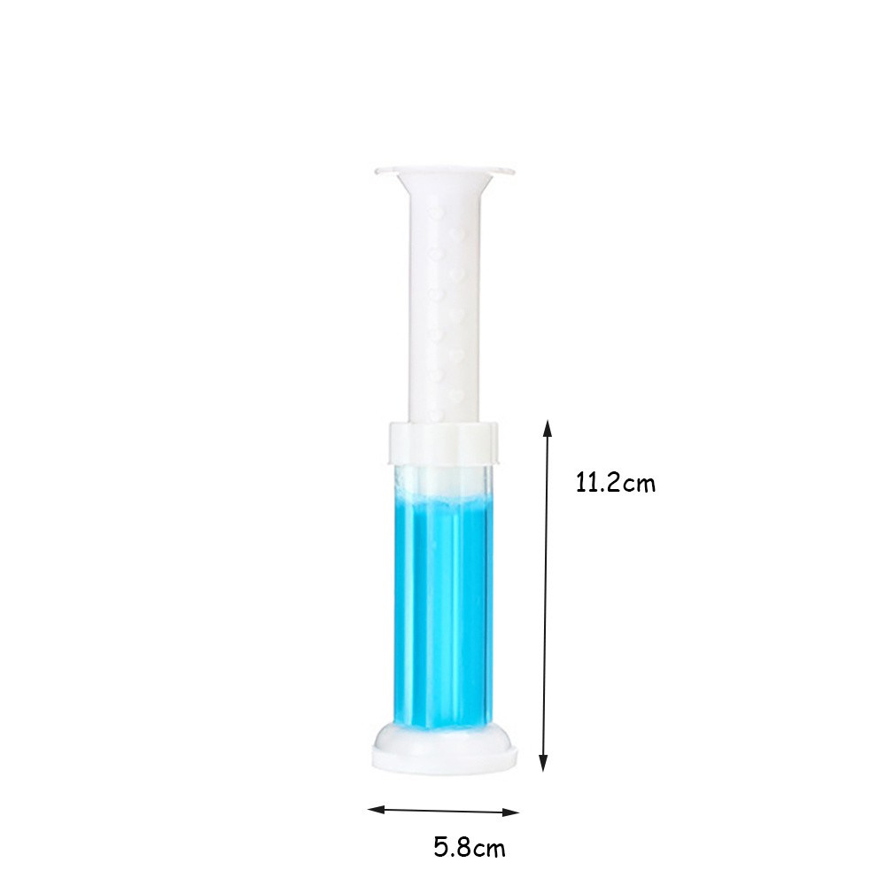 Ống gel tẩy rửa khử mùi cho nhà vệ sinh tự động với nhiều loại hương hoa và trái cây 14 lần nhấn tiện dụng