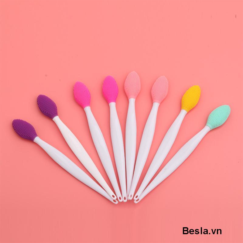 🍓1 Cọ Rửa Mặt Làm Sạch Sâu Loại Bỏ Mụn Đầu Đen Bằng Silicone