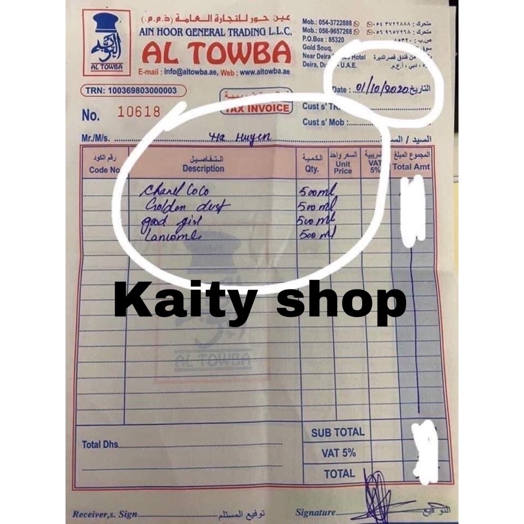 Lẻ=sỉ  Tinh Dầu DUBAI MẪU CÔNG CHÚA 35ml