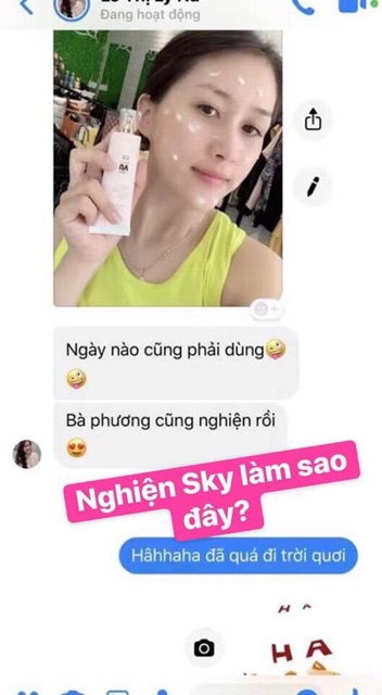 Kem chống nắng cho da dầu, da nhạy cảm makeup, dưỡng trắng Sunsky