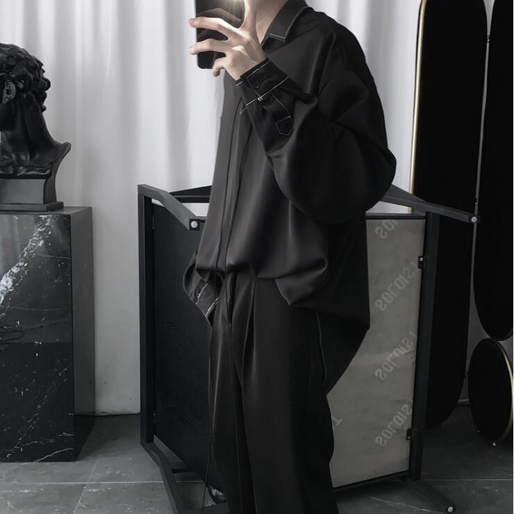 Áo Sơ Mi Dáng Rộng Dài Tay Thời Trang Dành Cho Nam Size M-2XL