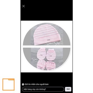 [Nous]Sét Bao Tay Bao Chân Mũ Nous