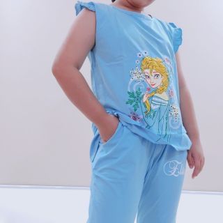 Đồ bộ có hình elsa cho bé gái