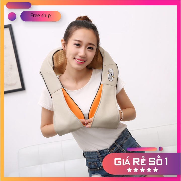 máy xoa bóp,Đai Massage Vai Cổ,đai massage vai váy giá rẻ - Bảo hành úy tín 1 đổi 1