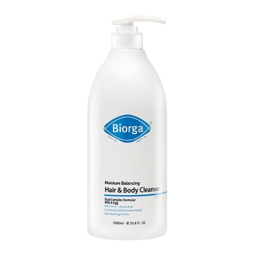 Sữa tắm dưỡng ẩm cho tóc và cơ thể BIOGA  1000ml