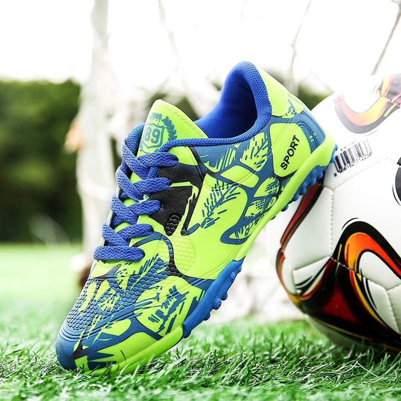 Giày đá bóng TF 31-43 Kid's Futsal shoes indoor/outdoor football boots