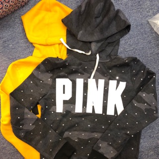 Áo Nỉ Hoodie PINK Tay Dài Có Nón - 0537