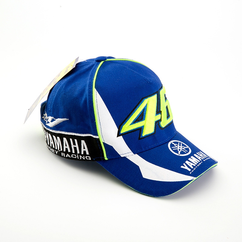 Mũ lưỡi trai phong cách thể thao thêu chữ Rossi Vr46 Yamaha