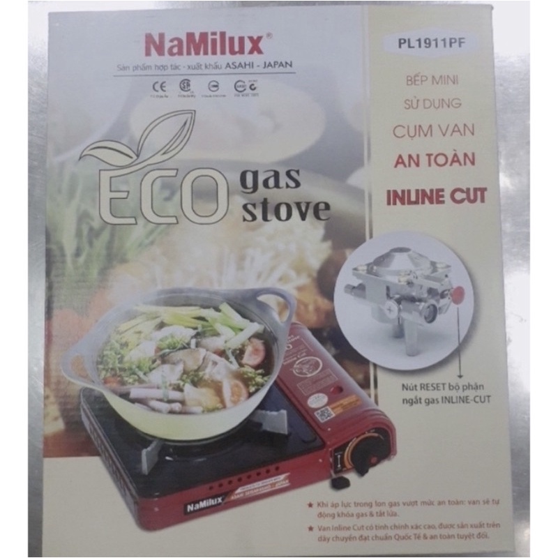 Bếp ga mini Namilux PL1911PF / PL2021PF