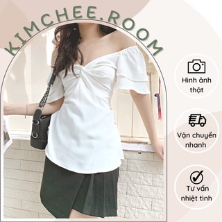 Áo trễ vai tay cánh tiên A04